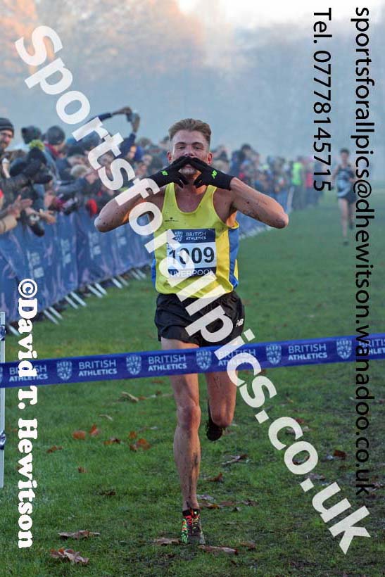 Senior and under-23 men, European Cross Country Trials, Sefton Park, Liverpool. Photo: David T. Hewitson/Sports for All Pics